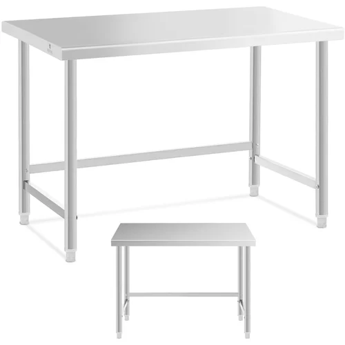 Royal Catering stainless steel work table 120x60cm for catering and food preparation, (21740307)