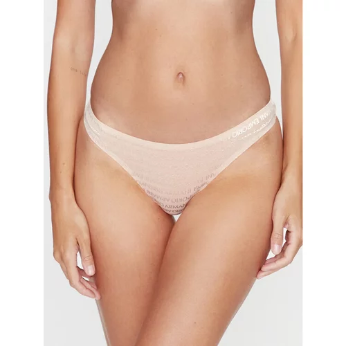 Emporio Armani Underwear Braziljske spodnje hlačke 162948 3F204 03050 Bež