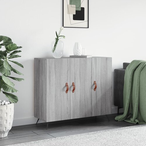  Komoda boja hrasta sonome 90 x 34 x 80 cm konstruirano drvo Cijene