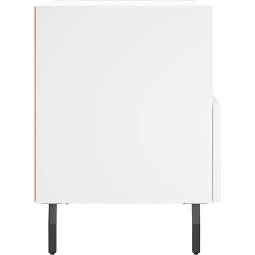  Noćni ormarići 2 kom bijeli 40x35x47,5 cm od konstruiranog drva Slike