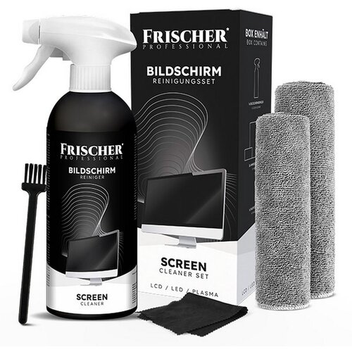 FRISCHER komplet za či&scaron;čenje: 500 ml + 3x krpa iz mikrovlaken + mala krtača Cene