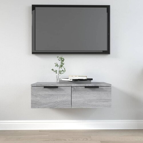 Furnova Stenska omarica siva sonoma 68x30x20 cm inženirski les, (21950059) Cene