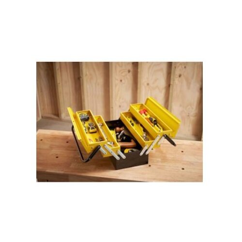 Stanley by Black &amp;amp; Decker 1-94-738 CANTILEVER kutija za alat prazna metal žuta, crna Slike