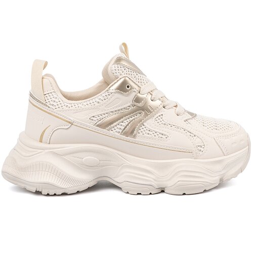 Shelvt Light beige sneakers with a thick sole Cijene