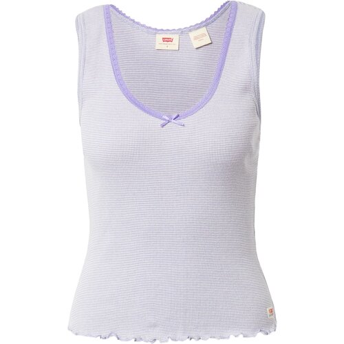 Levi&amp;#039;s Top &amp;#039;DRY GOODS&amp;#039; svetlo lila / bela Slike