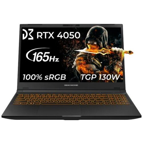 Dream_machines DREAM MACHINES prenosnik RG4050-15EU47/Intel Core i7-13620H/32 GB RAM/1 TB SSD/RTX 4050 Cene