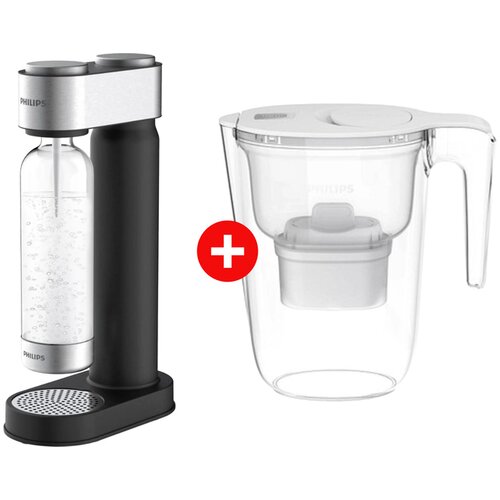 Philips Aparat za soda vodu ADD4902BK/10 + Bokal AWP2933WHT/31 Cene