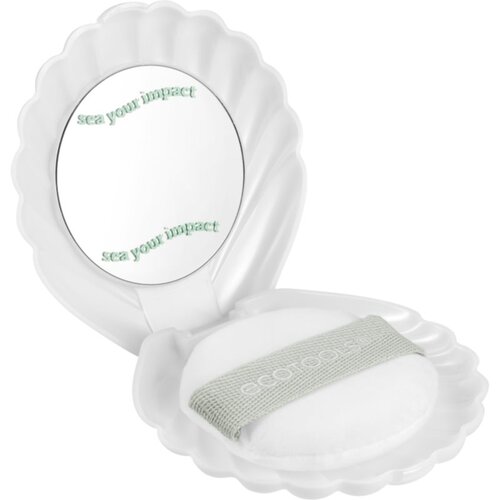 Ecotools Sea Gems Pearl Puff + Case kozmetično ogledalce 1 kos Slike