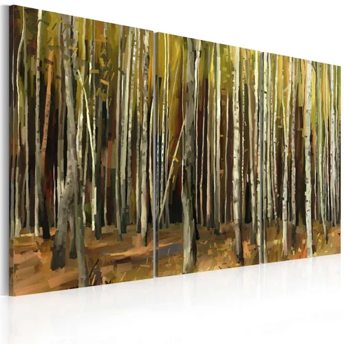  Slika - The mystery of Sherwood Forest - triptych 120x80