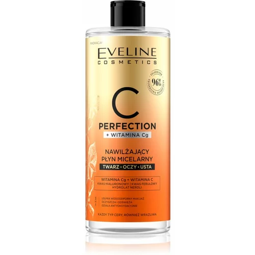 Eveline Cosmetics C Perfection vlažilna micelarna voda z vitaminom C 500 ml