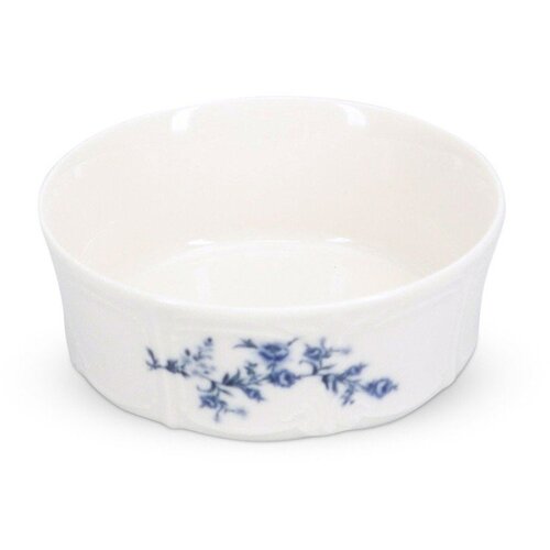 BonBistro Bela/modra porcelanasta skledica 410 ml Retro &amp;ndash; Slike