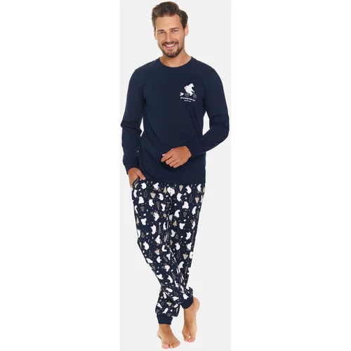 Doctor Nap Man's Pyjamas PMB.5263 Navy Blue