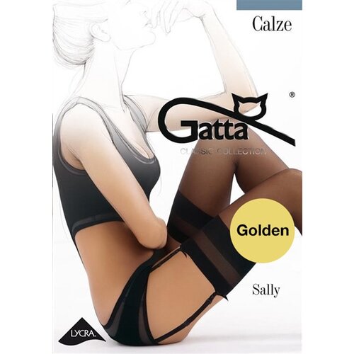 Gatta Sally - Stockings, Garter Belt Golden 1-2 Cene
