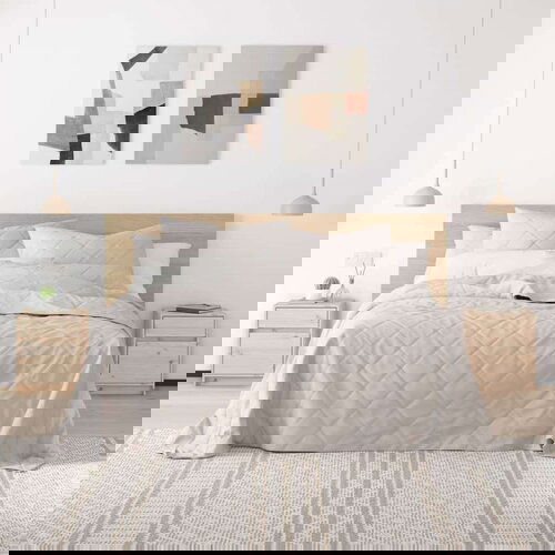  Noćni ormarić 40 x 31 x 50 cm od masivne borovine Cijene