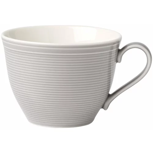 Villeroy & Boch Bela in siva porcelanska skodelica za kavo Like by, 0,25 l