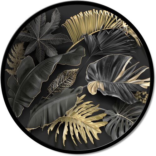Pintdecor Zidni ukras Foglie in nero Cene