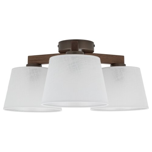 Brilagi plafonski luster latte 3xE27/15W/230V bor/bela Slike