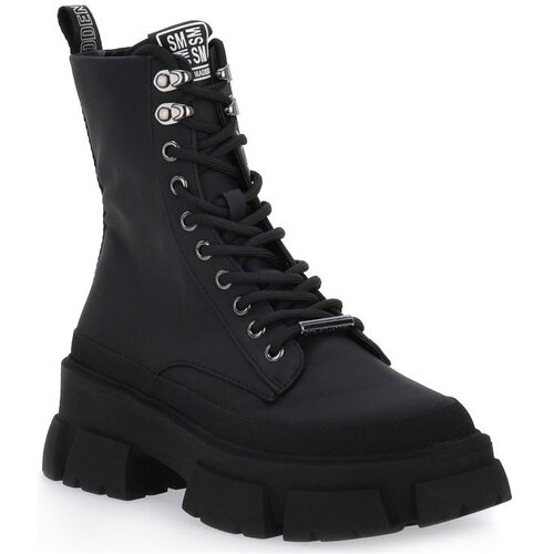 Steve Madden Škornji BLK TAKEDOWN Črna Cene