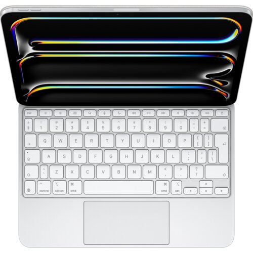 Apple Magic Keyboard for iPad Pro 11‑inch (M4) &amp;ndash; International English &amp;ndash; White,Model A2975 Slike