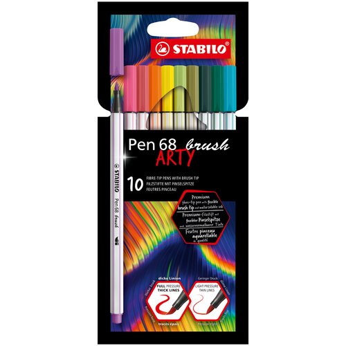 Stabilo čopič Pen Pen 68 čopič ARTY, kartonska škatla 18, (21655538) Cene