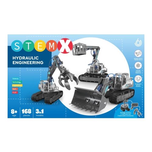 Interaktivna zabava 3u1 hidraulična vozila Slike