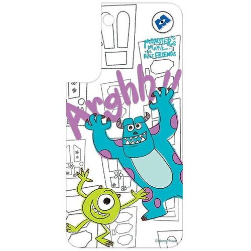 Samsung FRAME COVER OVITEK ZA GALAXY S22 MONSTERS DISNEY WHITE ZA TELEFON, (21972046) Slike