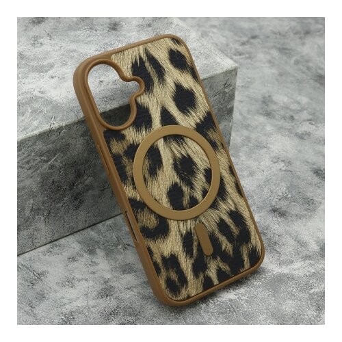  Futrola roar style magsafe za iphone 16 (6.1) braon ( F121045 ) Slike