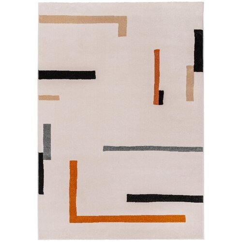 Bonami Selection Oranžno-kremno bela preproga 120x180 cm Linea &ndash; Cene