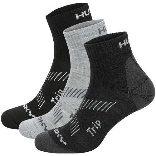 Husky Socks Trip 3pack black/st. dark gray grey Slike