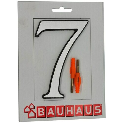 Kućni broj 7 (Visina: 115 mm, Srebrne boje, Aluminij) Cijene