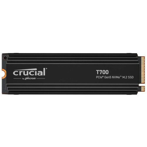 Crucial T700 with heatsink 4TB PCIe Gen5 NVMe M.2 SSD Slike