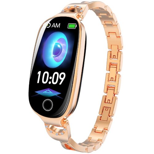 INF Smartwatch kompatibilen z Joeme Fit &ndash; ženska ura z SpO2 in 50+ &scaron;portnimi načini PinkGold, (5000263690) Cene