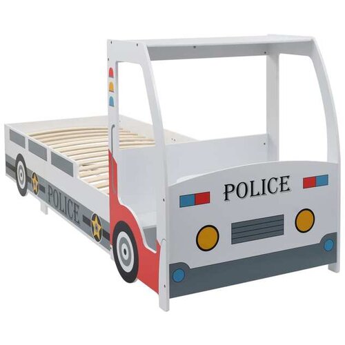  Otroška postelja z mizo policijski avtomobil 90x200 cm Cene