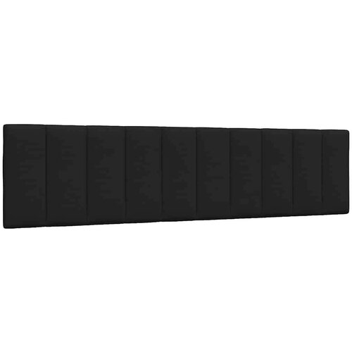 Okvir za krevet bez madraca crni 200x200 cm od tkanine Slike