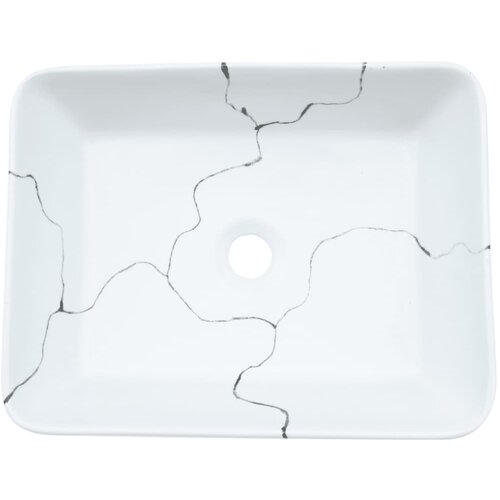  umivaonik bijeli pravokutni 46x35,5x13 cm keramički Slike