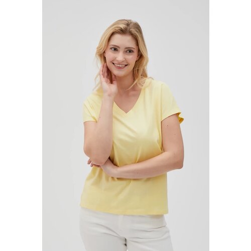 Marisse Women's T-Shirt L-Ts-4623 L.Yellow Cene
