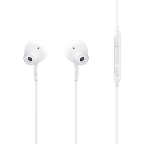 Samsung EO-IC100BW AKG stereo slu&amp;scaron;alke USB-C bele Slike