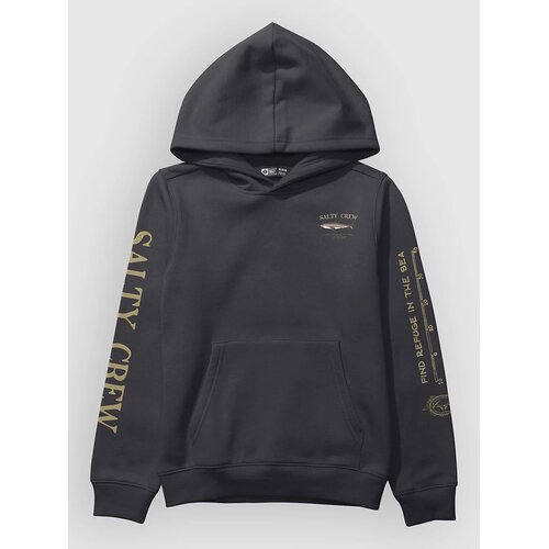 Salty Crew Bruce Kids Pulover s kapuco black Cene