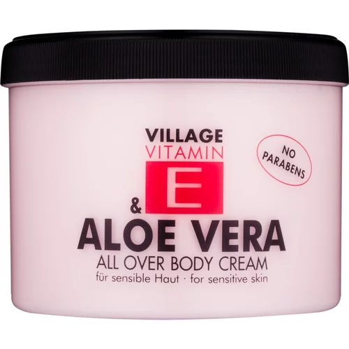 Village Vitamin E Aloe Vera krema za telo 500 ml