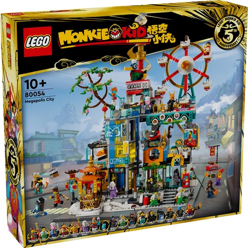 Lego Monkie Kid™ 80054 5. obletnica mesta Megapolis