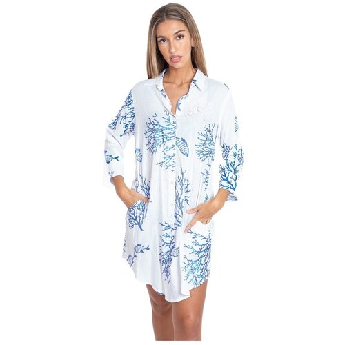 Isla Bonita By Sigris Kratke obleke Obleka Modra Slike