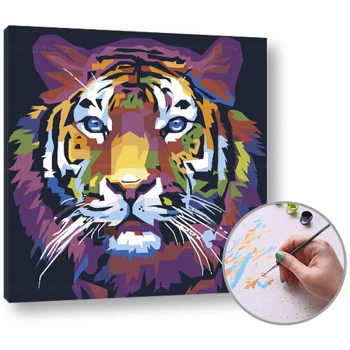  Slikanje po številkah TIGER - Level Starter  (set za slikanje) Cene