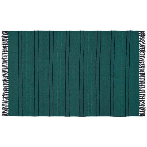 H&amp;uuml;bsch Zelena pamučna deka 140x200 cm Tap &amp;ndash; Slike