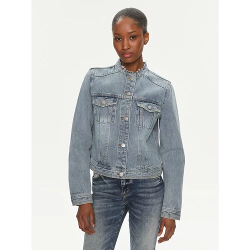 Armani_Exchange Jeans jakna 3DYB60 Y14BZ 1500 Modra Regular Fit