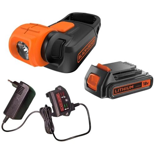 Black &amp;amp; Decker Set svetilka 18V + baterija + polnilec Slike