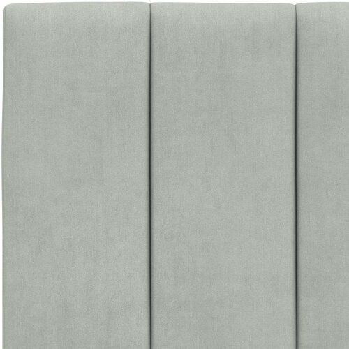 vidaXL Okvir kreveta s LED svjetlima svjetlosivi 90x200 cm baršunasti Cene