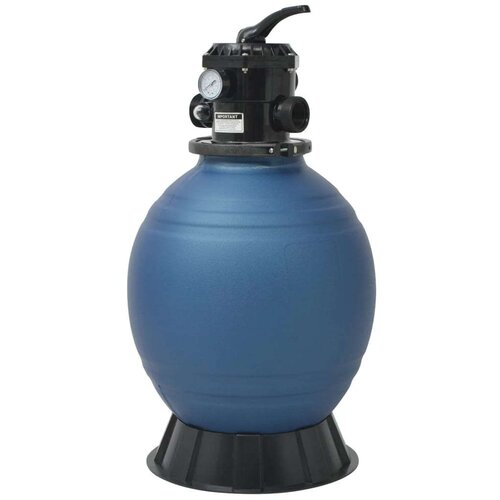  Pješčani filtar za bazen s ventilom sa 6 položaja plavi 460 mm Cijene