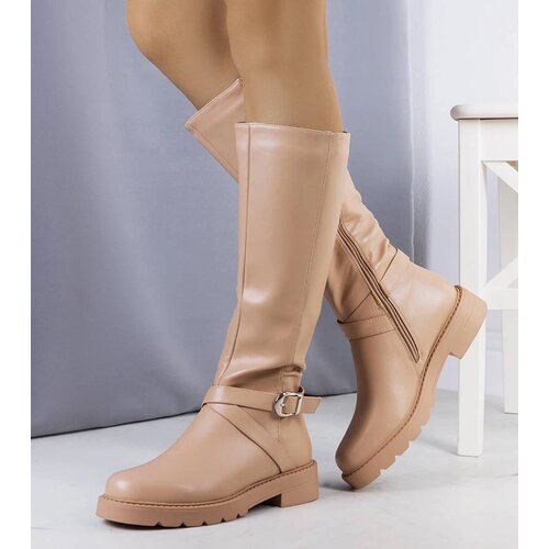 Gemre Beige insulated boots Olmin Slike