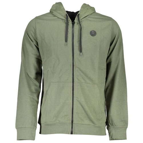 Gianmarco Venturi MEN'S GREEN ZIPPED SWEATSHIRT Cijene