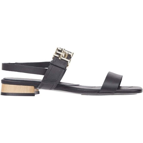 Tommy Hilfiger &amp;Scaron;portni sandali - Črna Slike